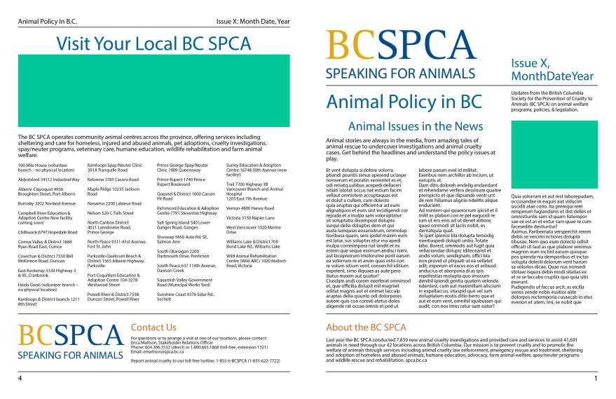 Animal Policy in BC