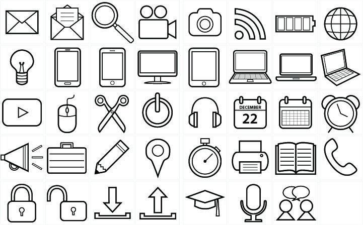 Icons Portfolio Filled